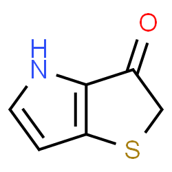 ChemSpider 2D Image | 2H-Thieno[3,2-b]pyrrol-3(4H)-one | C6H5NOS