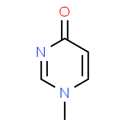 ChemSpider 2D Image | 1-Methyl-4(1H)-pyrimidinone | C5H6N2O