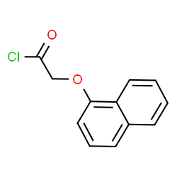 ChemSpider 2D Image | (1-Naphthyloxy)acetyl chloride | C12H9ClO2