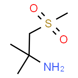 ChemSpider 2D Image | 2-Methyl-1-(methylsulfonyl)-2-propanamine | C5H13NO2S