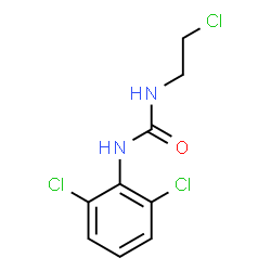 ChemSpider 2D Image | 1-(2-Chloroethyl)-3-(2,6-dichlorophenyl)urea | C9H9Cl3N2O