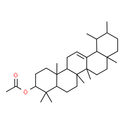 ChemSpider 2D Image | Urs-12-en-3-yl acetate  | C32H52O2