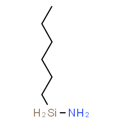 ChemSpider 2D Image | 1-Hexylsilanamine | C6H17NSi