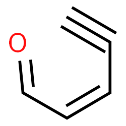 ChemSpider 2D Image | cis-2-penten-4-ynal | C5H4O