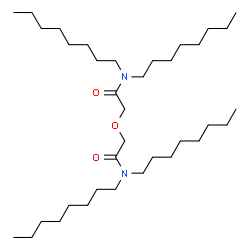 ChemSpider 2D Image | 2,2'-Oxybis(N,N-dioctylacetamide) | C36H72N2O3