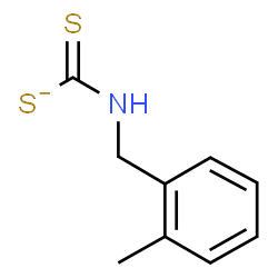 ChemSpider 2D Image | N-methylbenzyldithiocarbamate | C9H10NS2