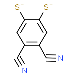 ChemSpider 2D Image | 4,5-dicyanobenzene-1,2-dithiolate | C8H2N2S2