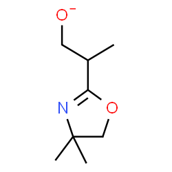 ChemSpider 2D Image | 2-(4,4-dimethyloxazolinyl)propanolate | C8H14NO2