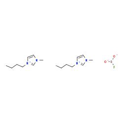 ChemSpider 2D Image | fluoroborate 1-butyl-3-methylimidazolium | C16H30BFN4O2