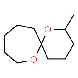 ChemSpider 2D Image | 2-Methyl-1,7-dioxaspiro[5.6]dodecane | C11H20O2