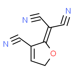 ChemSpider 2D Image | (3-Cyano-2(5H)-furanylidene)malononitrile | C8H3N3O