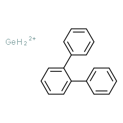 ChemSpider 2D Image | 1,2-diphenylbenzene; germanium(2+) dihydride | C18H14Ge