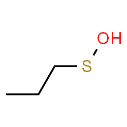ChemSpider 2D Image | propanesulfenic acid | C3H8OS