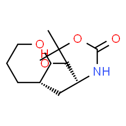 ChemSpider 2D Image | 2-Methyl-2-propanyl {(2S)-1-hydroxy-3-[(3S)-tetrahydro-2H-pyran-3-yl]-2-propanyl}carbamate | C13H25NO4