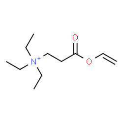 ChemSpider 2D Image | N,N,N-Triethyl-3-oxo-3-(vinyloxy)-1-propanaminium | C11H22NO2