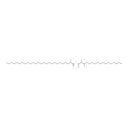 ChemSpider 2D Image | 2-Hydroxy-N-(1,3,4-trihydroxy-2-octadecanyl)hexacosanamide | C44H89NO5