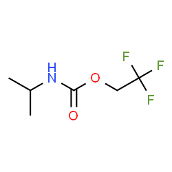 ChemSpider 2D Image | 2,2,2-Trifluoroethyl isopropylcarbamate | C6H10F3NO2