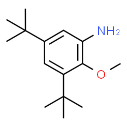 ChemSpider 2D Image | 2-Methoxy-3,5-bis(2-methyl-2-propanyl)aniline | C15H25NO