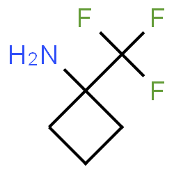 ChemSpider 2D Image | 1-(Trifluoromethyl)cyclobutanamine | C5H8F3N