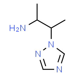 ChemSpider 2D Image | 3-(1H-1,2,4-Triazol-1-yl)-2-butanamine | C6H12N4