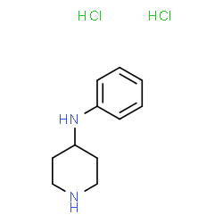 ChemSpider 2D Image | 4-Anilinopiperidine (hydrochloride) | C11H18Cl2N2
