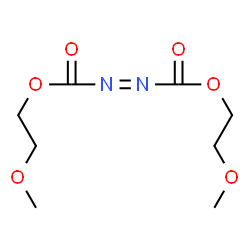 ChemSpider 2D Image | Bis(2-methoxyethyl) 1,2-diazenedicarboxylate | C8H14N2O6
