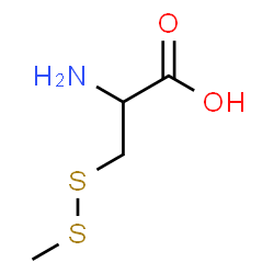ChemSpider 2D Image | 3-(Methyldisulfanyl)alanine | C4H9NO2S2