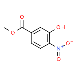 ChemSpider 2D Image | Methyl 3-hydroxy-4-nitrobenzoate | C8H7NO5