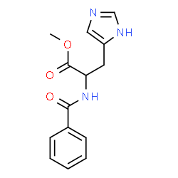 ChemSpider 2D Image | Methyl N-benzoylhistidinate | C14H15N3O3
