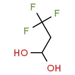 ChemSpider 2D Image | 3,3,3-Trifluoro-1,1-propanediol | C3H5F3O2