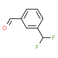 ChemSpider 2D Image | 3-(Difluoromethyl)benzaldehyde | C8H6F2O