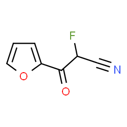 ChemSpider 2D Image | 2-Fluoro-3-(2-furyl)-3-oxopropanenitrile | C7H4FNO2