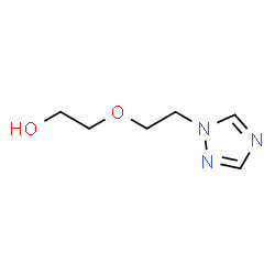ChemSpider 2D Image | 2-[2-(1H-1,2,4-Triazol-1-yl)ethoxy]ethanol | C6H11N3O2