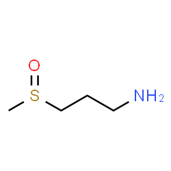 ChemSpider 2D Image | 3-(Methylsulfinyl)-1-propanamine | C4H11NOS
