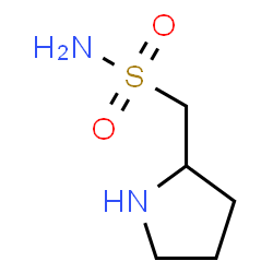 ChemSpider 2D Image | 1-(2-Pyrrolidinyl)methanesulfonamide | C5H12N2O2S