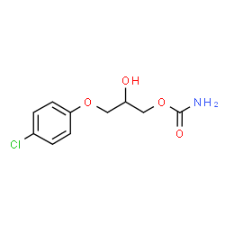 ChemSpider 2D Image | Chlorphenesin carbamate | C10H12ClNO4