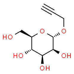 ChemSpider 2D Image | 2-Propyn-1-yl alpha-D-mannopyranoside | C9H14O6