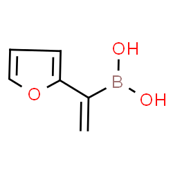 ChemSpider 2D Image | [1-(2-Furyl)vinyl]boronic acid | C6H7BO3