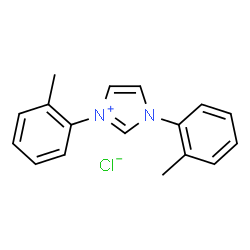 ChemSpider 2D Image | 1,3-bis-(tolyl)imidazolium chloride | C17H17ClN2