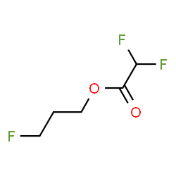 ChemSpider 2D Image | 3-Fluoropropyl difluoroacetate | C5H7F3O2