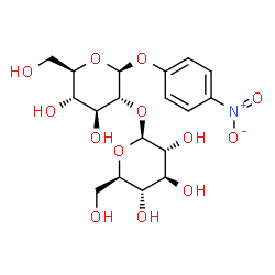 ChemSpider 2D Image | 4-nitrophenyl beta-sophoroside | C18H25NO13