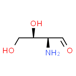ChemSpider 2D Image | (2S,3S)-2-Amino-3,4-dihydroxybutanal | C4H9NO3