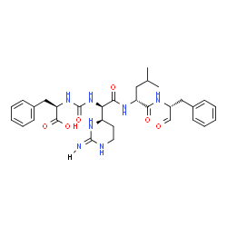 ChemSpider 2D Image | chymostatin | C31H41N7O6