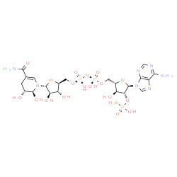 ChemSpider 2D Image | 5,6-DIHYDROXY-NADP | C21H32N7O19P3