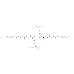ChemSpider 2D Image | GLUTATHIONYLSPERMIDINE DISULFIDE | C34H66N12O10S2