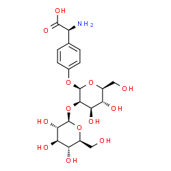 ChemSpider 2D Image | (4-Hydroxymaltosephenyl)Glycine | C20H29NO13