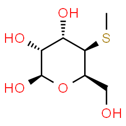 ChemSpider 2D Image | 4-METHYLTHIO-ALPHA-D-MANNOSE | C7H14O5S