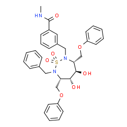 ChemSpider 2D Image | AHA047 | C34H37N3O7S