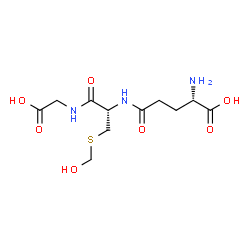 ChemSpider 2D Image | S-HYDROXYMETHYL GLUTATHIONE | C11H19N3O7S