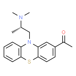 ChemSpider 2D Image | (S)-aceprometazine | C19H22N2OS